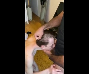 throat fucking gay twink